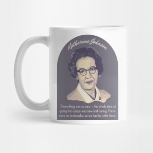 Katherine Johnson Portrait and Quote Mug